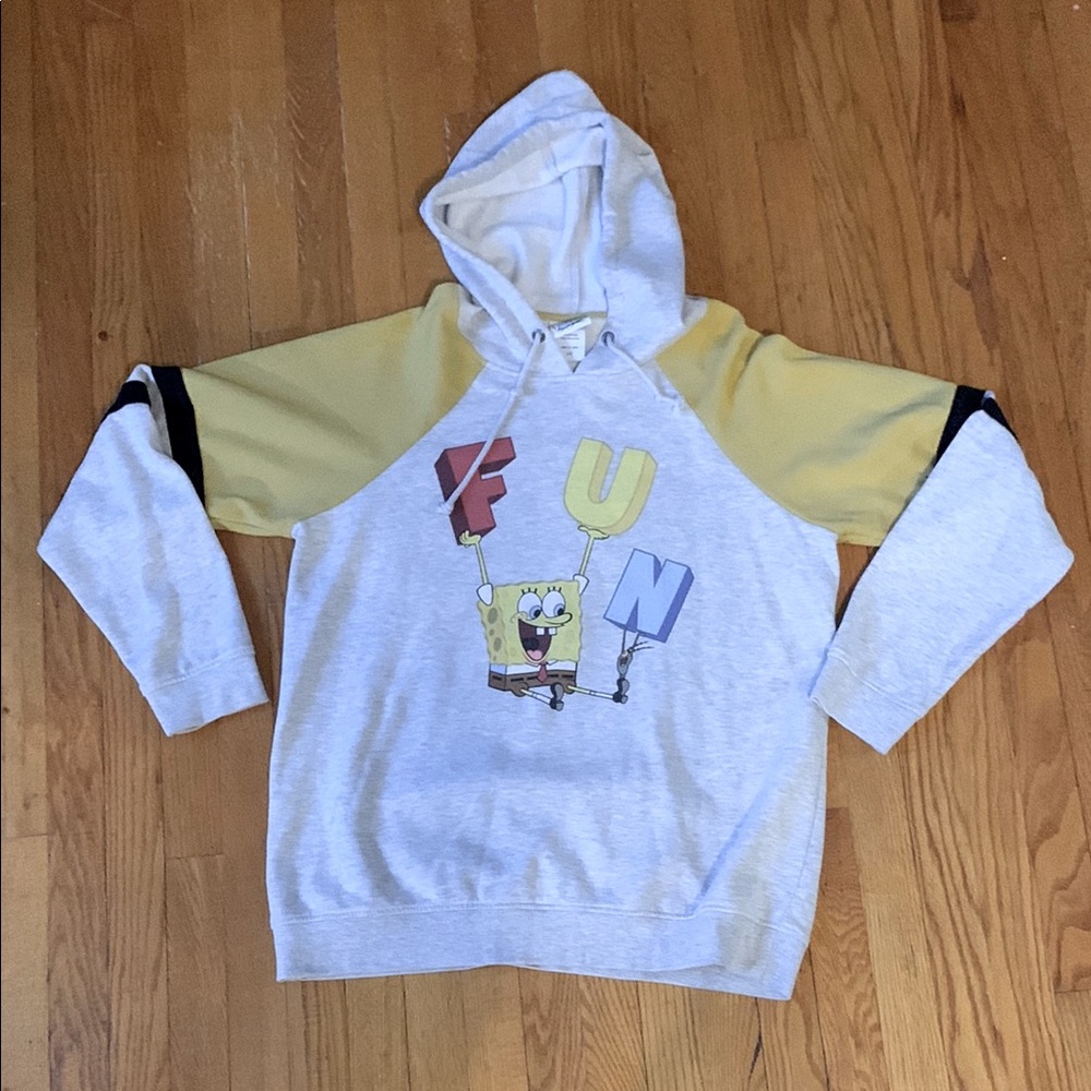 SpongeBob Graphic Hoodie Size Large